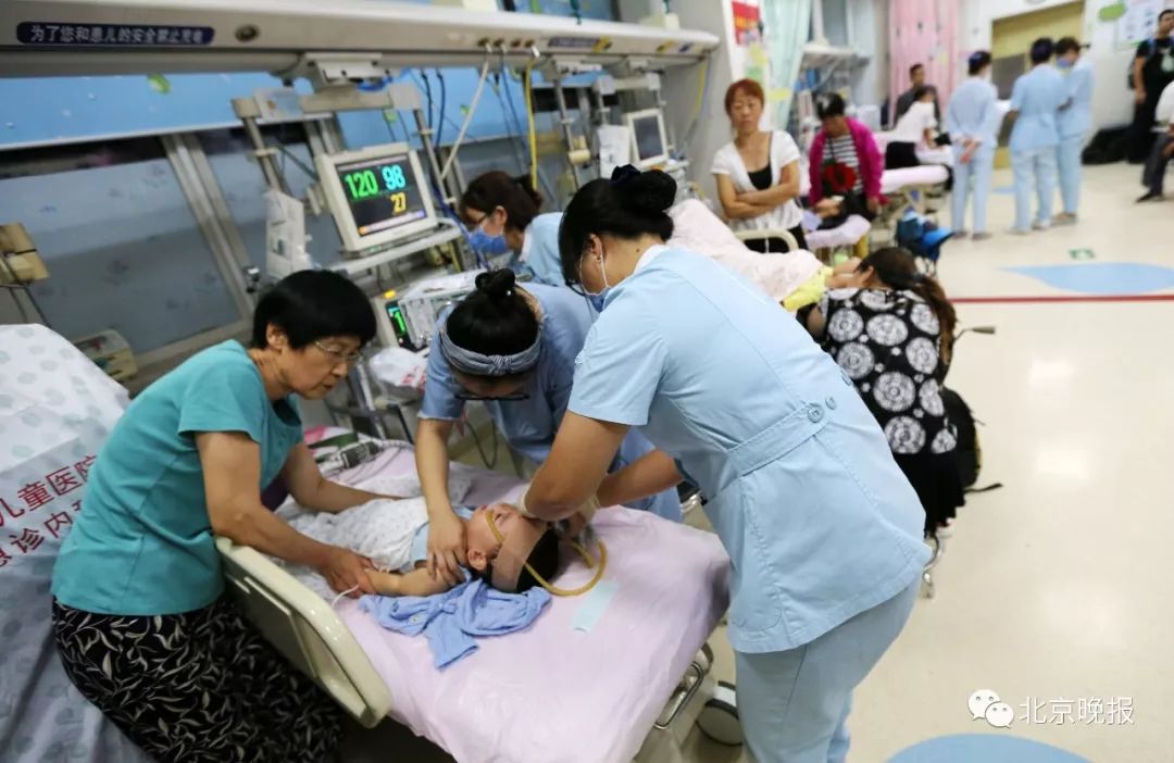 如心跳呼吸骤停,休克,明确的心肌急诊分级就诊实施后,北京儿童医院将
