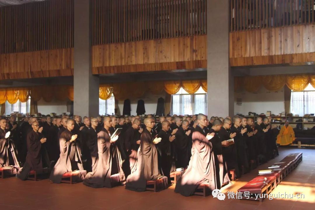 云居山真如禅寺瑶田寺尼众2019年传授三坛大戒法会通启