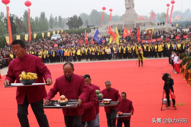 2019春季公祭帝尧帝舜大典在尧舜故里牡丹区胡集镇举行_菏泽市