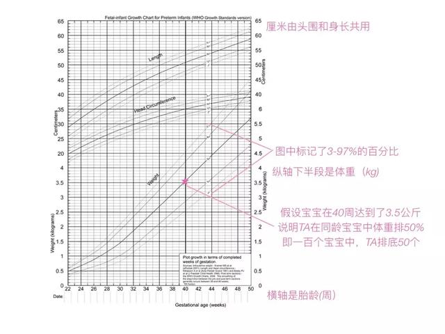 fenton早产儿生长曲线示例 yy制作第三,注意卫生.