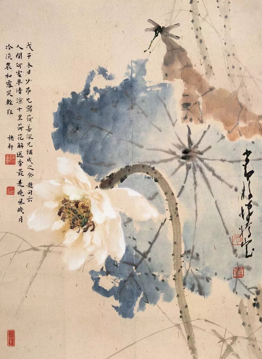 真迹中国花鸟画第一人当无出其右岭南画派大师赵少昂