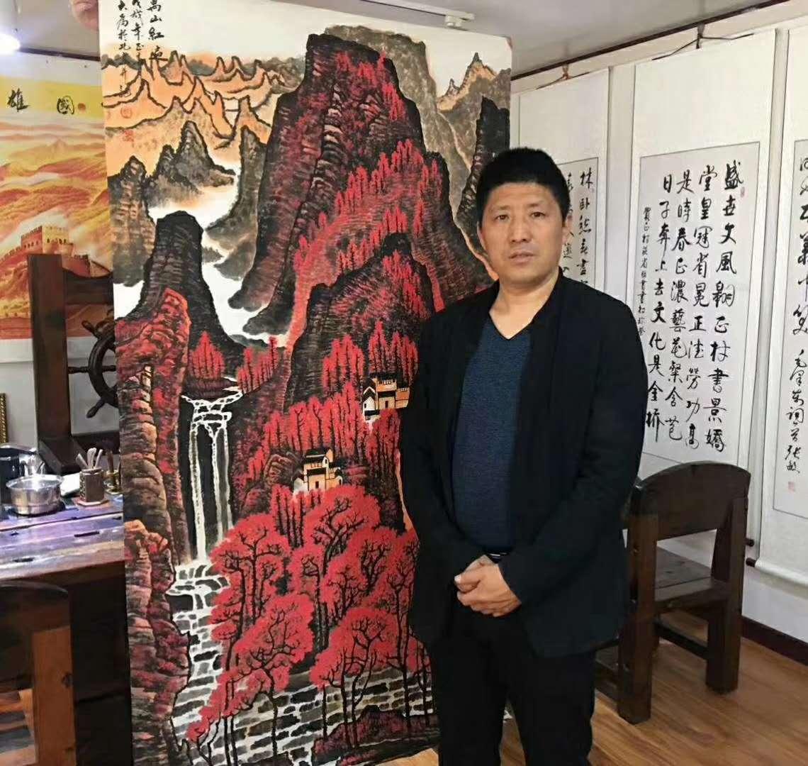 著名画家王大为《中国雄风》亮相北京保利春拍_作品