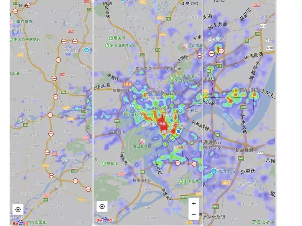 杭州人口密度_振奋人心 杭黄铁路已开始联调联试,城北老工业区也将凤凰涅槃(3)