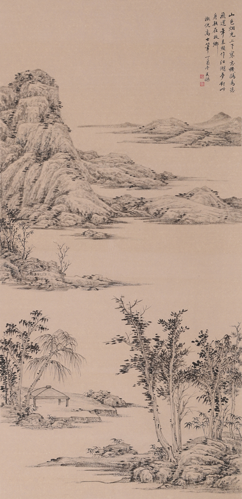 临摹历代山水画经典作品是每一个学习中国山水画者所必须要经历的一