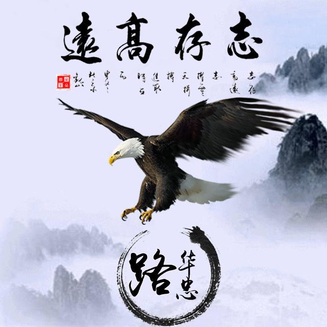 中国风微信头像,有百家姓,还有你的名字,志存高远主题