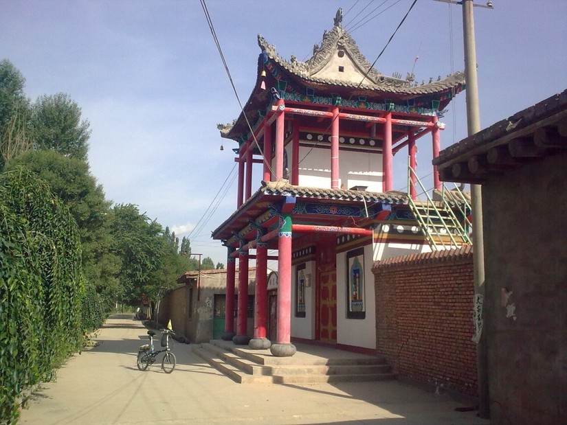 驴友骑行兰州市-红古区-海石湾镇游记,兰州驴友_寺院