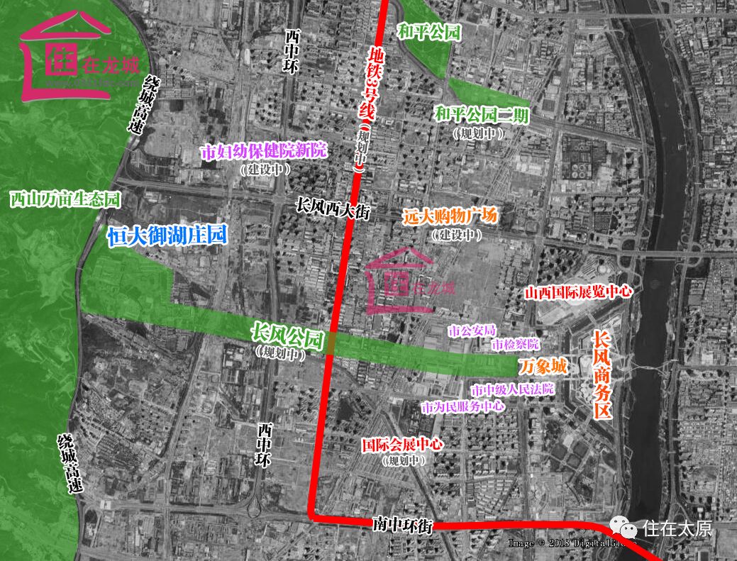 太原新规划的又一个公园,占地1272亩,比迎泽公园还大!