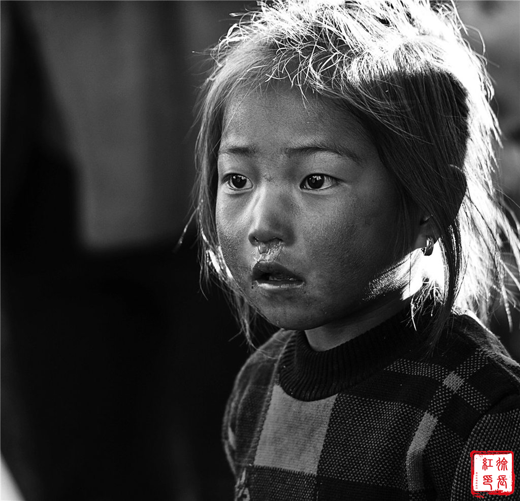 童年生活在大凉山的孩子真实写照