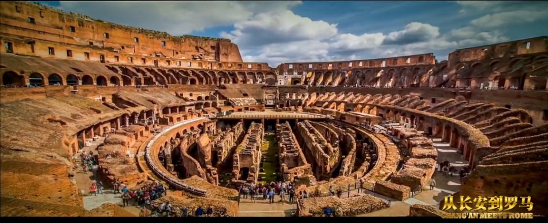 微纪录片《从长安到罗马,首次采用"双城记"的平行视角,从商贸,建筑