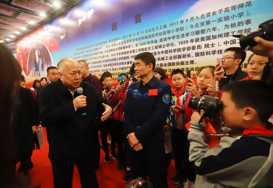 专访钱学森之子钱永刚——这所学校的小记者初战告捷