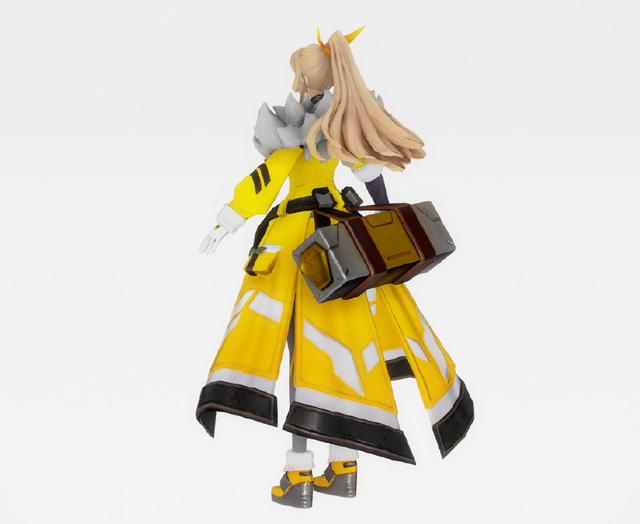 王者荣耀 伽罗新皮肤MMD模型展示 难道又是一款星元皮肤