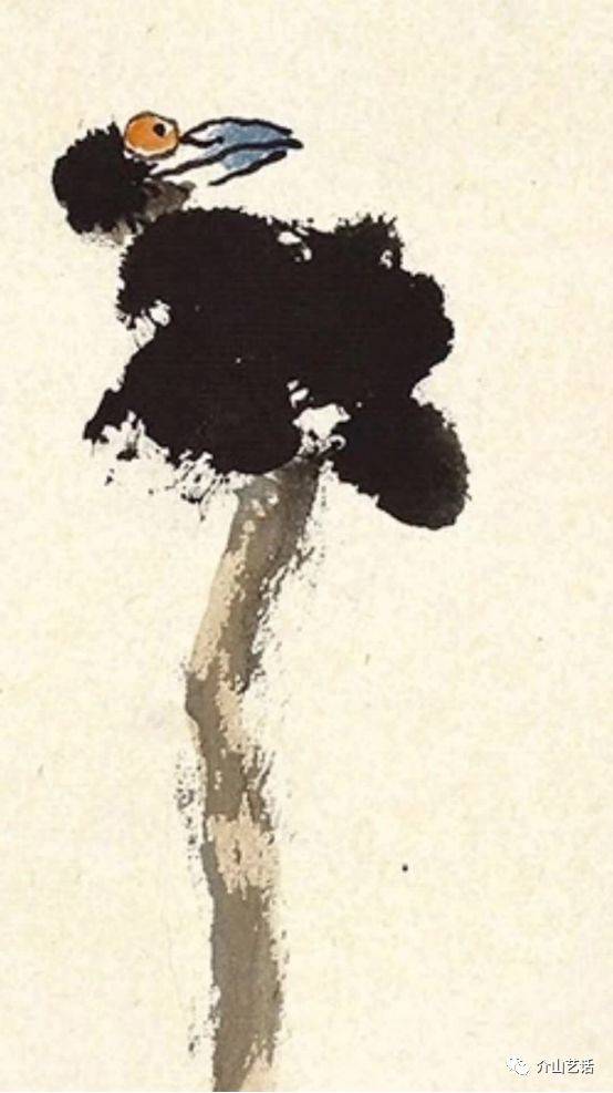 康师傅评介翁刘秉贤写意花鸟画美不胜收一幅比一幅美