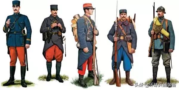 世界军服百科:一战时期法军制服的革新演变