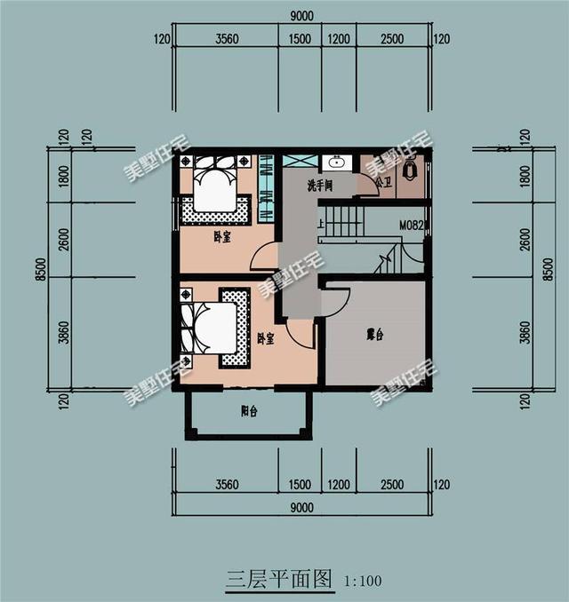 88平方米 造价预算:24-28万左右 整个室内布局非常合理,如果你家的