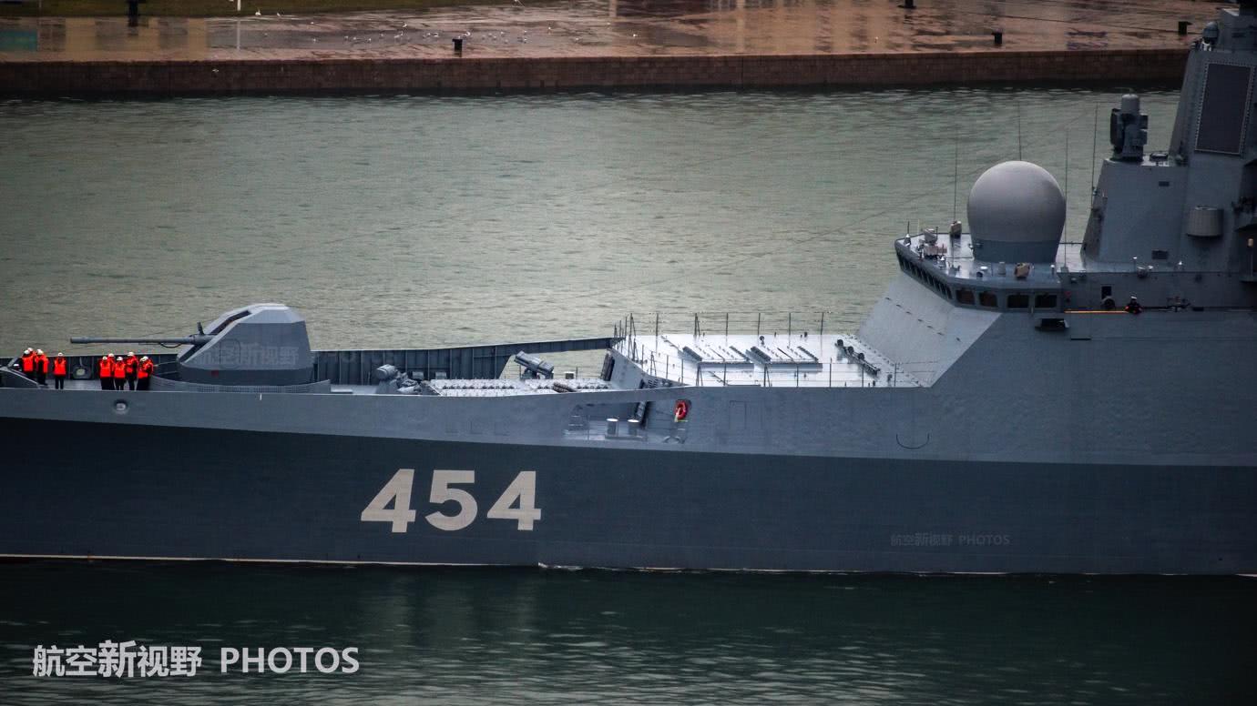 被人低估的俄罗斯海军22350型导弹护卫舰俄式宙斯盾一舰多能