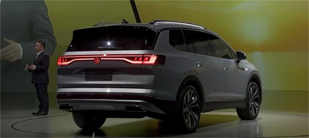 大众新旗舰概念SUV SMV Concept旋风来袭 尺寸比途昂X 还大