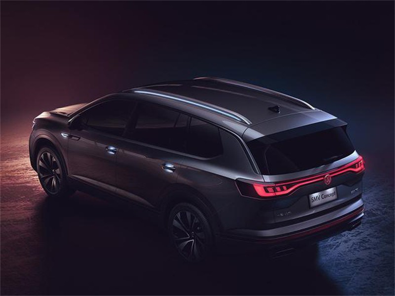 大众新旗舰概念SUV SMV Concept旋风来袭 尺寸比途昂X 还大