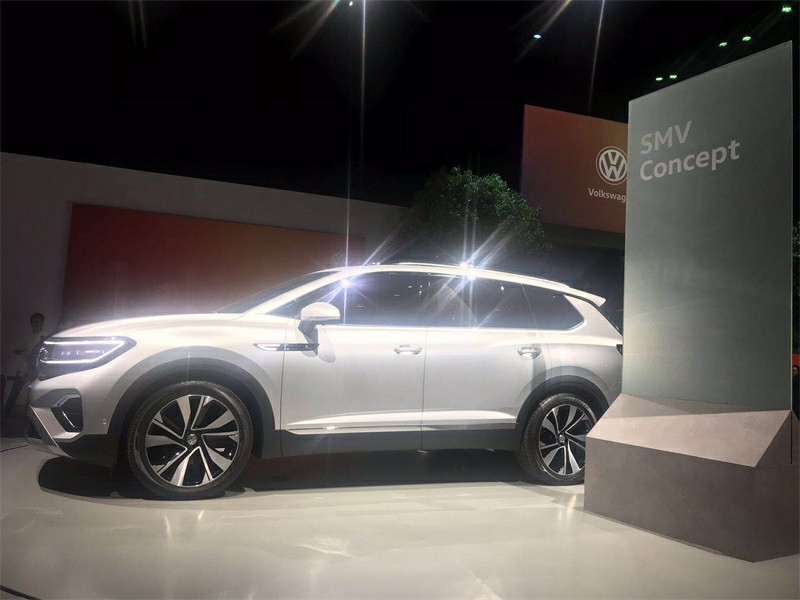 大众新旗舰概念SUV SMV Concept旋风来袭 尺寸比途昂X 还大