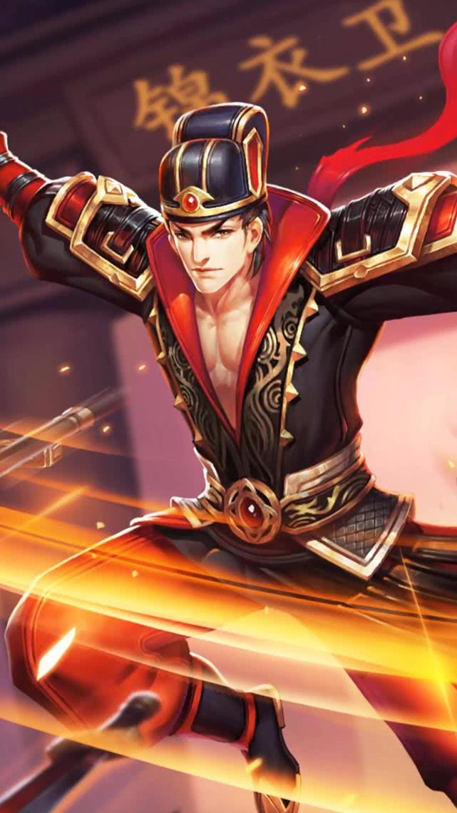 王者荣耀·美图·壁纸:狂野硬汉风,看起来就有安全感!