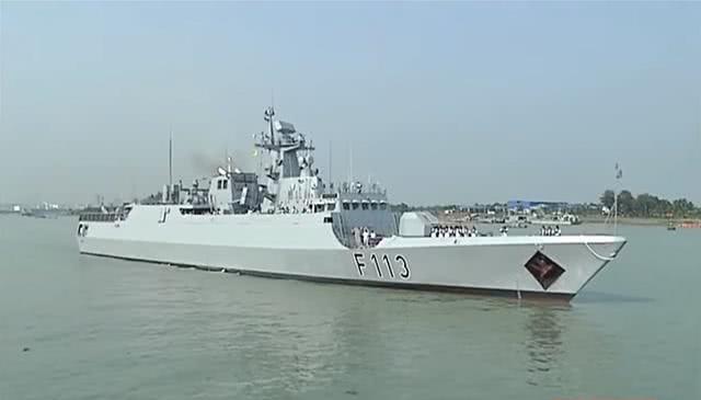 孟加拉海军采购的两艘中国轻型护卫舰抵达孟海军基地_手机搜狐网