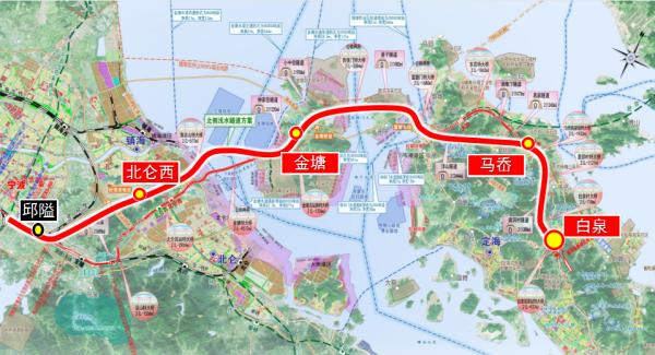 甬舟铁路金塘海底高铁隧道启动海上钻探 将于明年开工