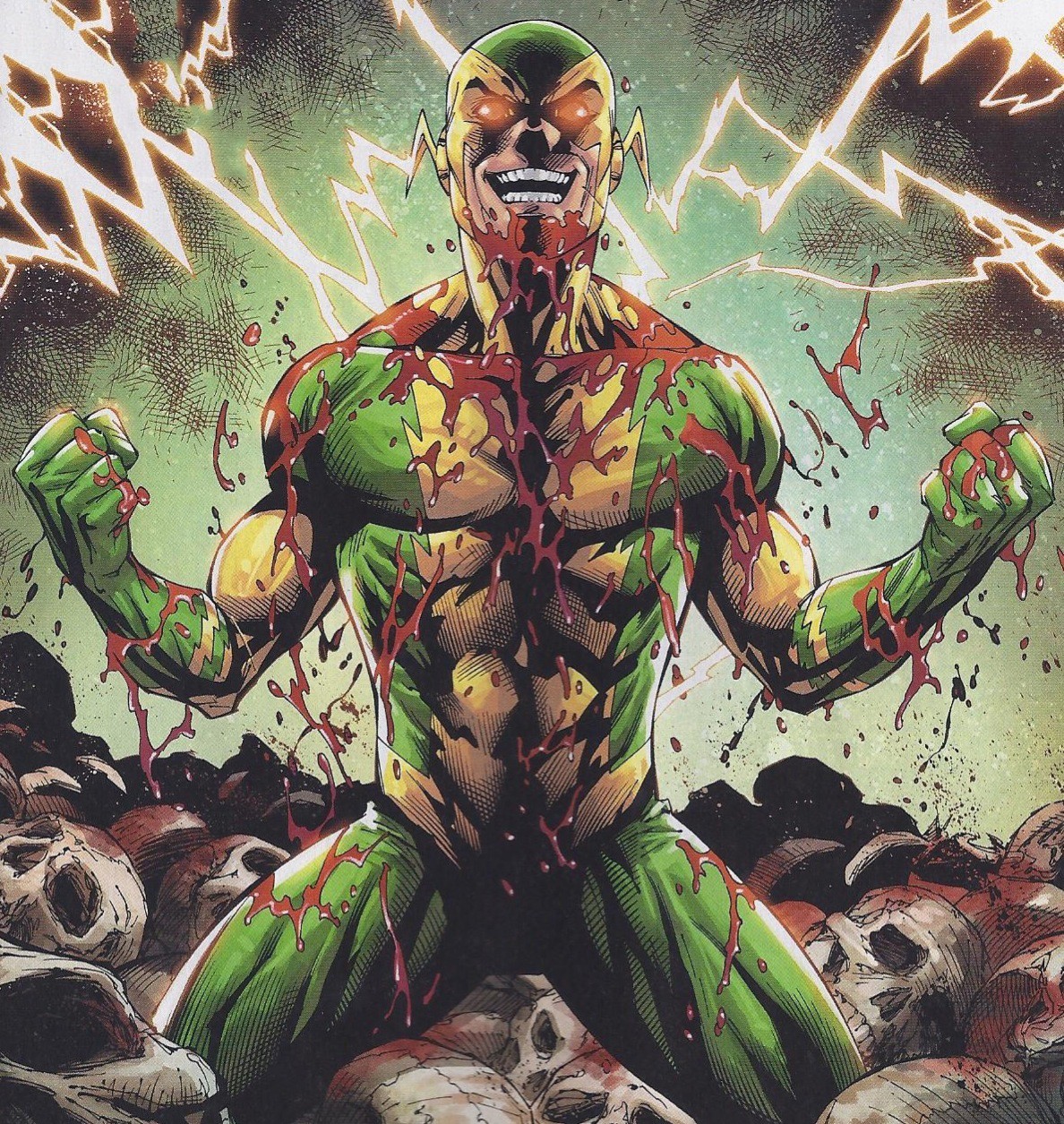 DC漫画中10个最快的闪电侠反派,神速第3,黑闪