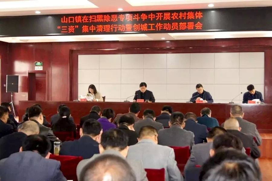 山口镇清理三资我们这么做