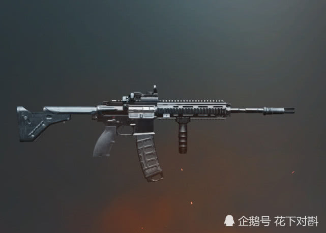 刺激战场:M416用什么握把?青铜选择垂直,战神