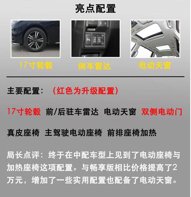 奥德赛混动版哪款性价比高！实力推荐锐·智享版配双侧电动门半岛官网！(图7)