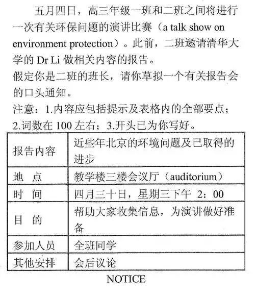 英语作文投诉信