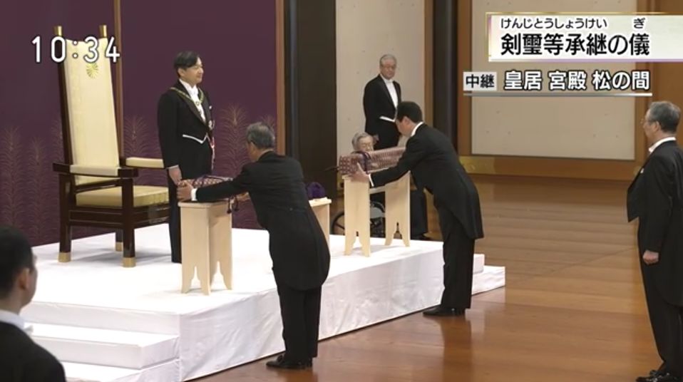 仪式进行中
