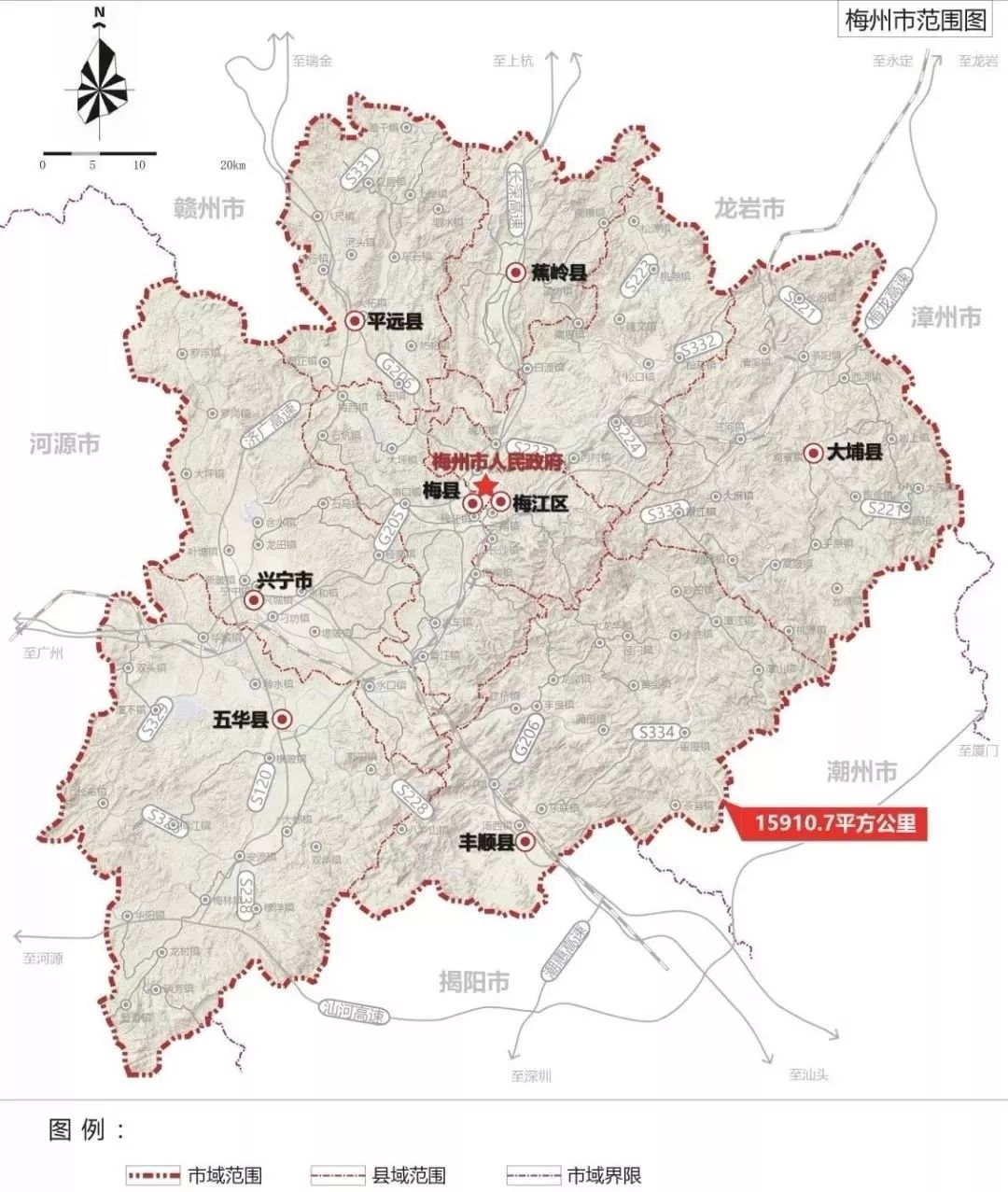 区域分布及资源条件,依托叶剑英元帅纪念园打造梅州红色旅游核心区