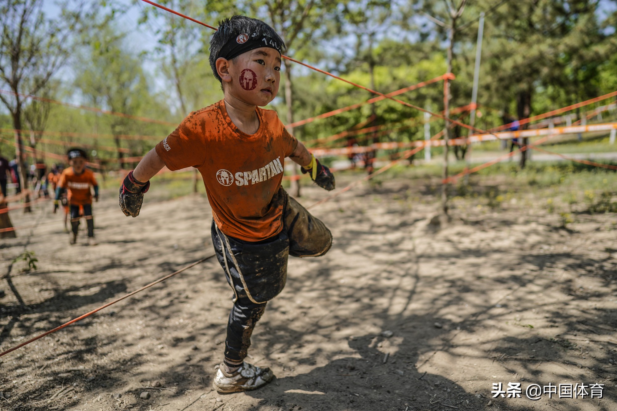 2019英菲尼迪斯巴达勇士儿童赛(北京站)在北京翱翔基地进行