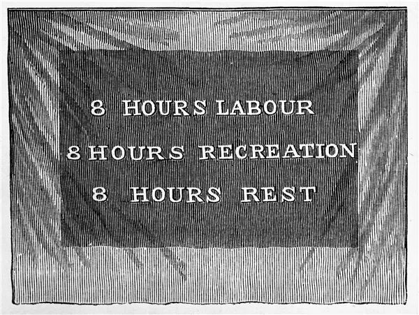 为争取8小时工作制，19世纪的西方工人拼尽全力