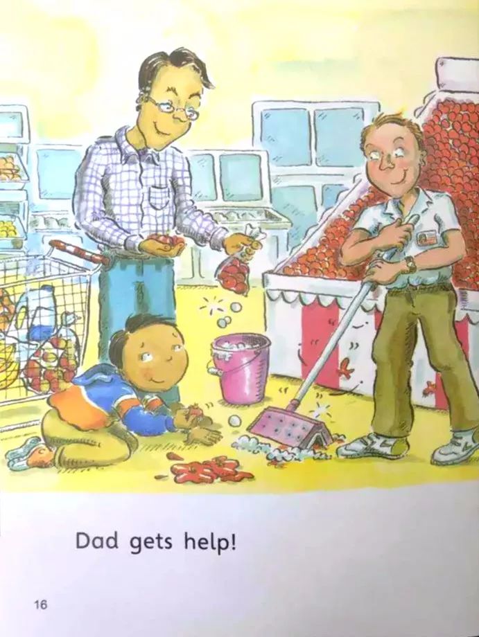 dad gets help 爸爸收获了别人的帮助-end