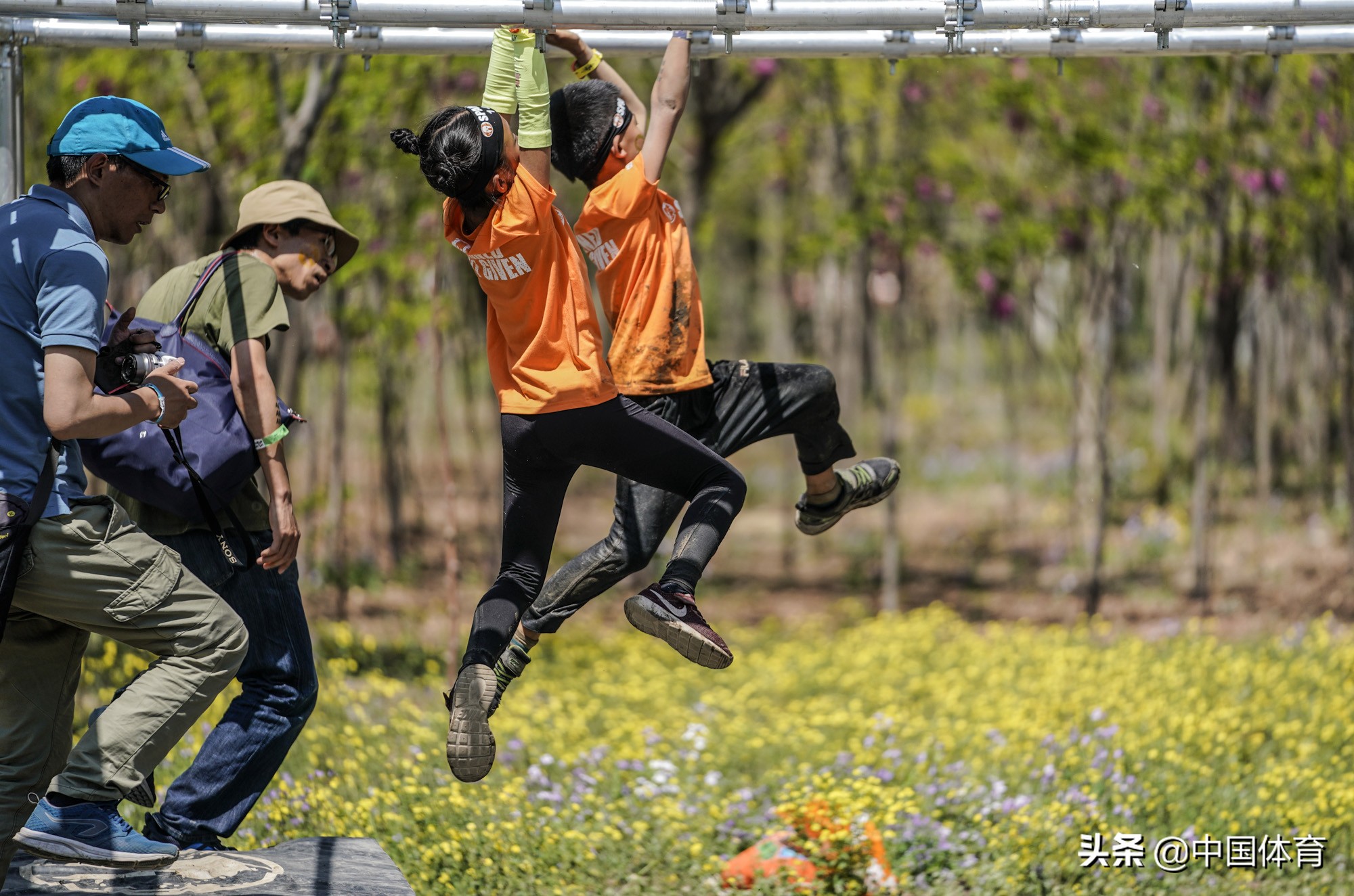 2019英菲尼迪斯巴达勇士儿童赛(北京站)在北京翱翔基地进行