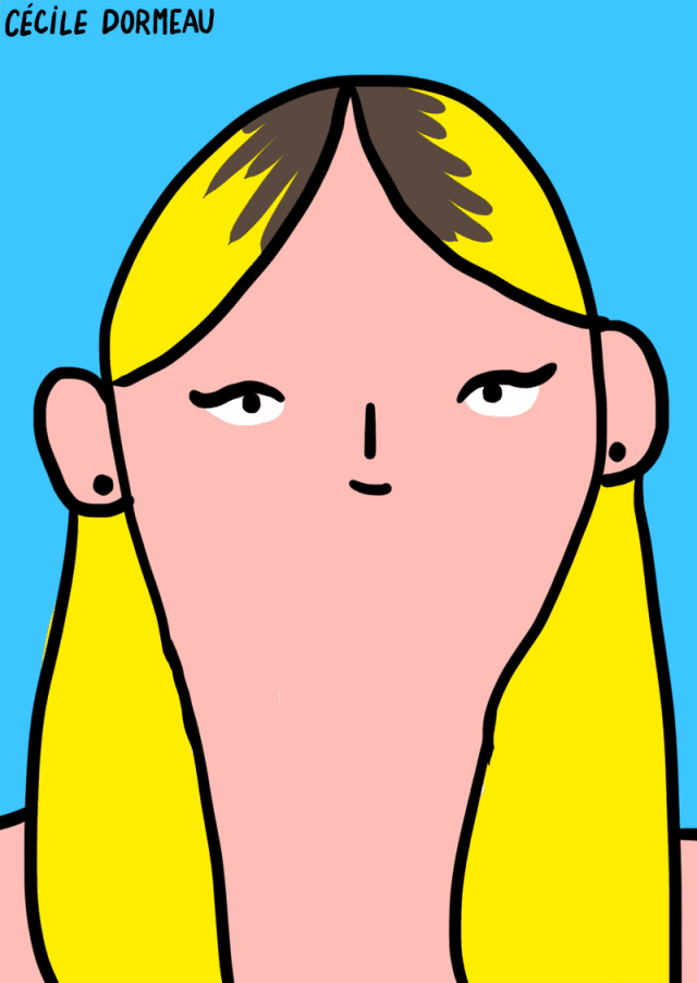 这位插画师笔下的胖女孩,搞怪又治愈人心!泄露了女人不为人知的另一面