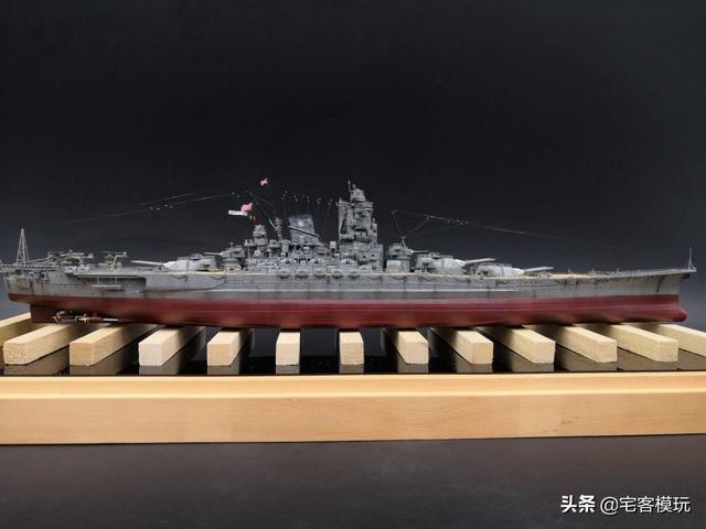 模玩秀：1:700 二战 大和号战列舰