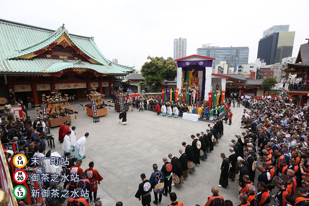 日本三大祭礼庙会之一「神田祭」