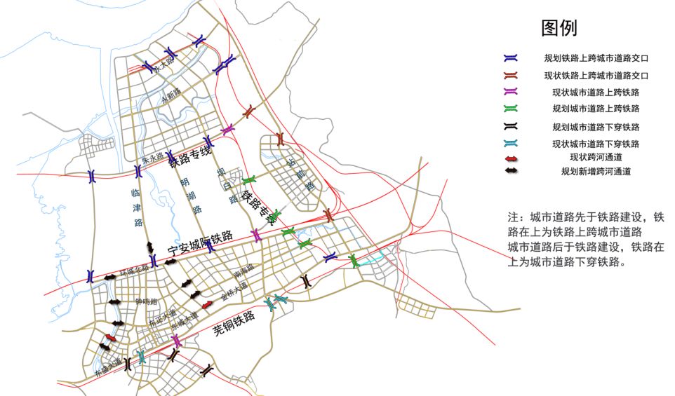 铜陵市东部新城道路网系统规划20172030年向社会正式发布