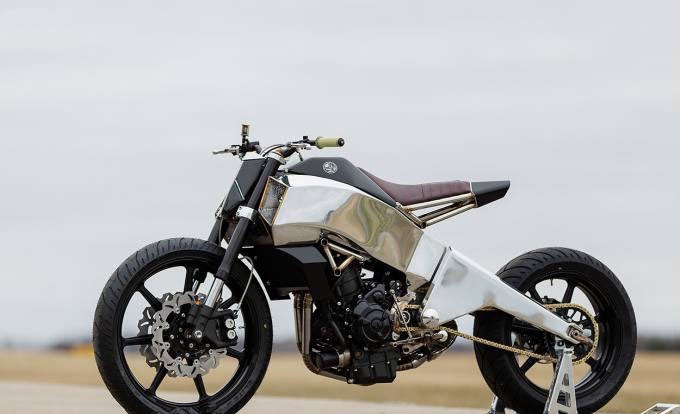 用最老派的方式打造的雅马哈MT-07纯手工改装