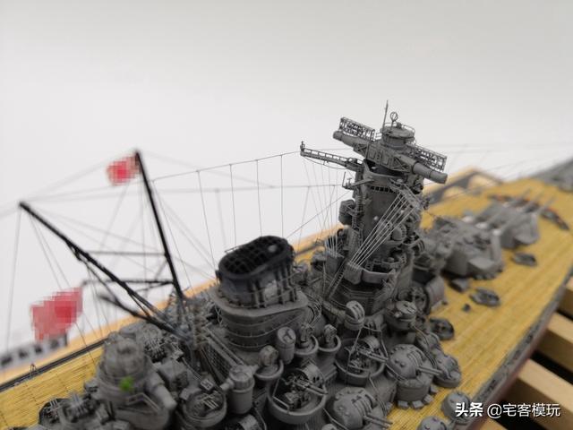 模玩秀：1:700 二战 大和号战列舰