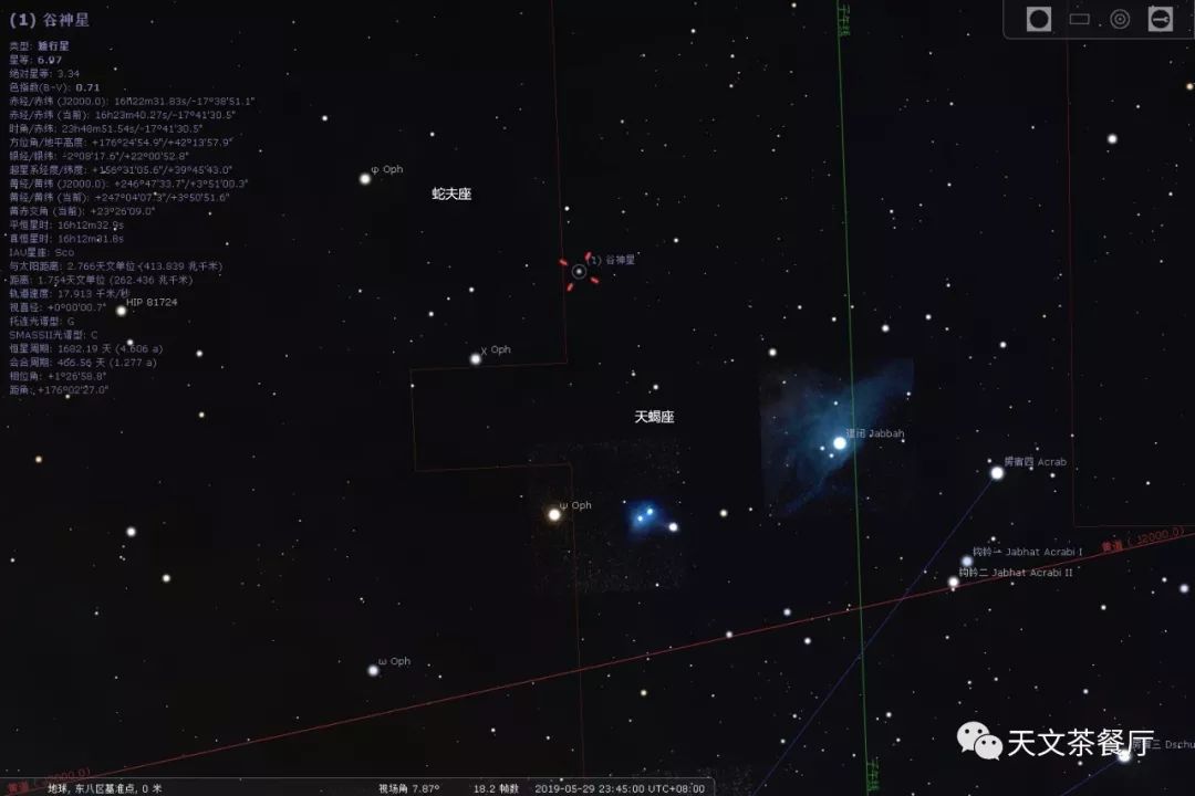 2019年5月天象预报关注6日夜里流星雨谷神星冲日