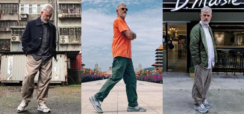 来自澳洲的超潮爷爷vernon,再次证明帅气不受年龄限制!