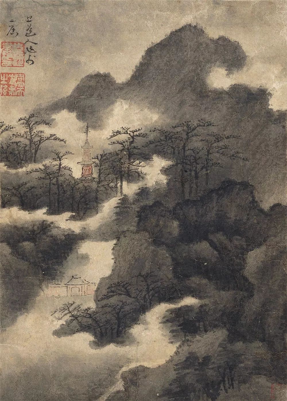 这位道士的山水画,有仙骨!_方从义