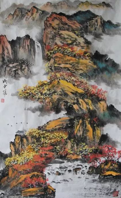 原创艺术中国孙成忠国画作品赏析