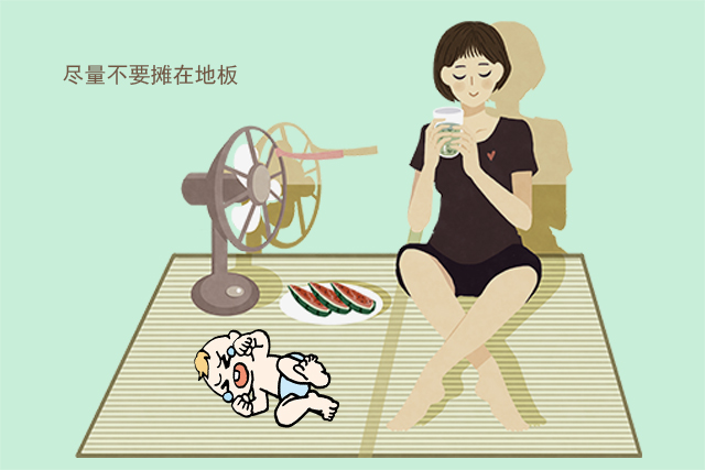                     奶奶给半岁孙子睡了凉席，因为这一步没做到位，害得孩子生病了