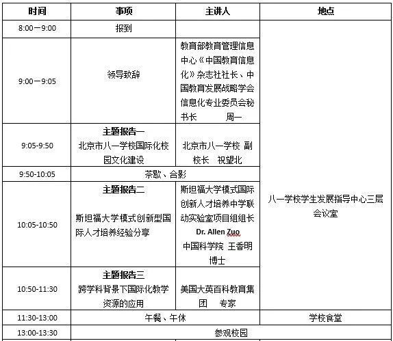 
免会务费丨国际化学校发展校长研讨会


