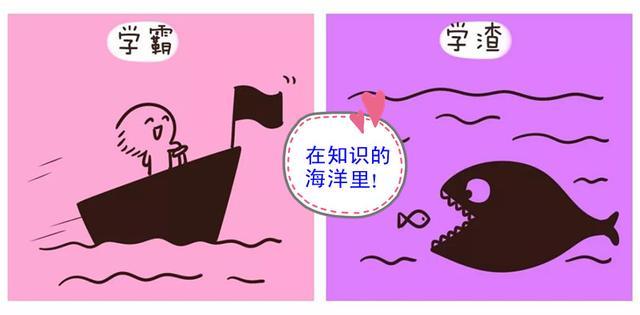 
6张图看懂学霸和学渣的区别？真实又扎心，哪张图戳中了你？


