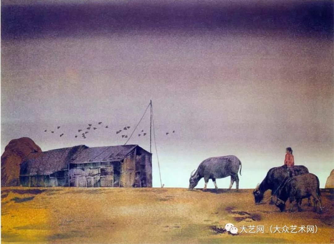 中国水彩画家,湖北美术学院教授刘寿祥水彩静物,风景画作品